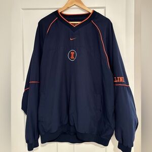 Nike Men’s University of Illinois Windbreaker - Size XL